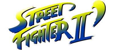 Street Fighter II logo for Sega Master System